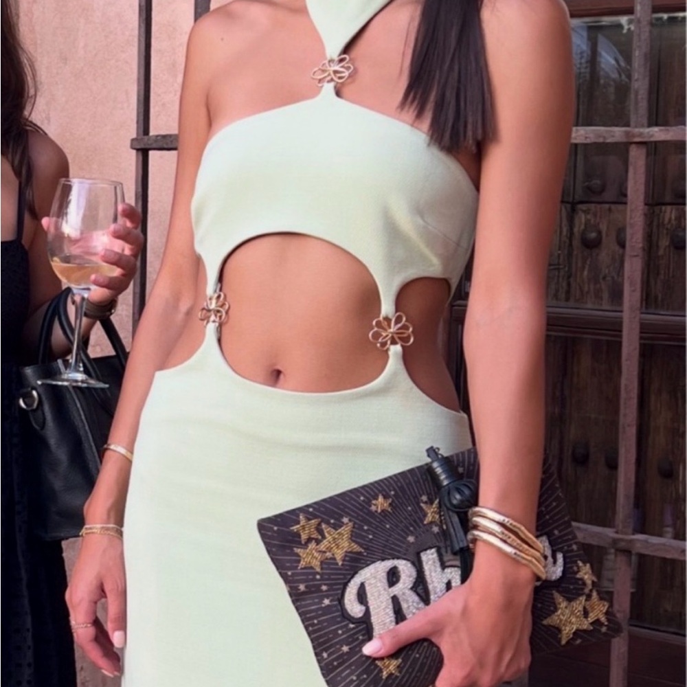 Cult Gaia Olivia Gown in Jade - Halter
Cutout Midi Dress - Picture 4 of 5